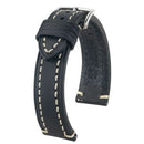 Hirsch Liberty 小牛皮錶帶 Watch Strap 黑色 20mm/22mm