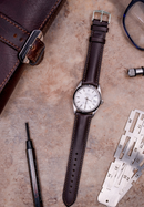 Hirsch Kent 小牛皮錶帶 Watch Strap 棕色 22mm