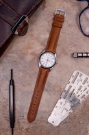 Hirsch Kent 小牛皮錶帶 Watch Strap 金棕色 22mm