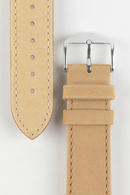 Hirsch Osiris Nubuck 小牛皮錶帶 Watch Strap 米色 20mm/22mm
