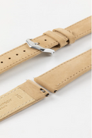 Hirsch Osiris Nubuck 小牛皮錶帶 Watch Strap 米色 20mm/22mm
