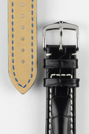 Hirsch CAPITANO Padded Alligator Leather Water-Resistant Watch Strap 鰐魚皮 防水錶帶