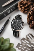 Hirsch CAPITANO Padded Alligator Leather Water-Resistant Watch Strap 鰐魚皮 防水錶帶