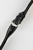 Hirsch CAPITANO Padded Alligator Leather Water-Resistant Watch Strap 鰐魚皮 防水錶帶