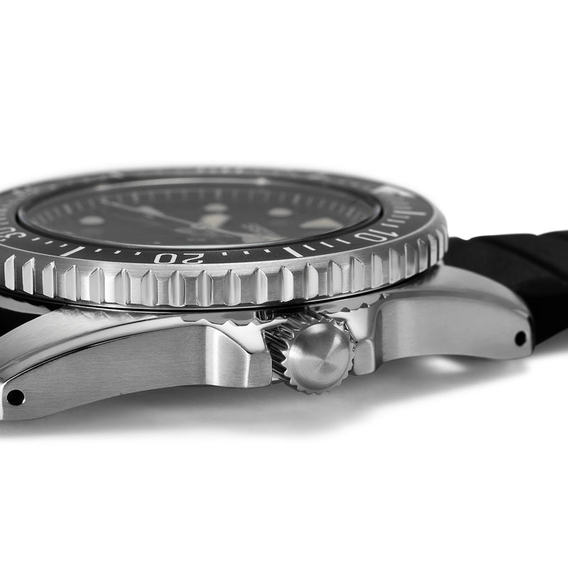 SEIKO Prospex SNE573P1 Compact Solar Diver Scuba 200M Black Dial Watch WARRANTY
