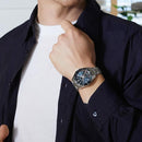 Seiko Presage Sharp Edged SPB217J1 Automatic GMT Blue Dial Men's Watch WARRANTY