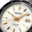 Seiko Presage Style 60’s Series SRPG03J1 Automatic White Dial Men Watch WARRANTY