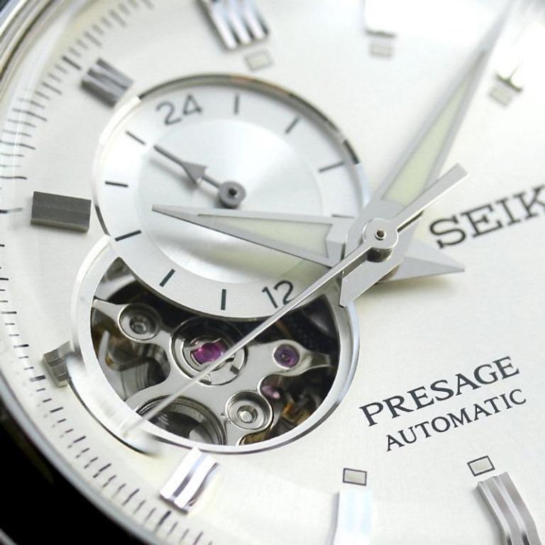 Seiko Presage Style 60’s SSA423J1 Automatic Open Heart Cream Dial Watch WARRANTY