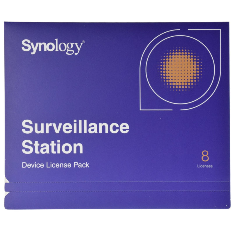 【授權數量8個】 Synology 群暉 Surveillance Station Device License Pack 攝影機授權 監控裝置授權