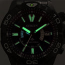 Citizen PROMASTER MARINE AS7146-58W LIGHT in BLACK 2022 Green Edition Men Watch