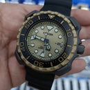 CITIZEN PROMASTER MARINE BN0226-10P Eco-Drive Pale Gold Dial Titanium 200M Watch