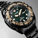 Citizen PROMASTER NB6008-82X [超級黑蛟龍]Automatic Green Dial Men Watch Asia Limited 500 pcs