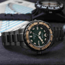 Citizen PROMASTER NB6008-82X [超級黑蛟龍]Automatic Green Dial Men Watch Asia Limited 500 pcs
