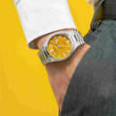 Citizen NJ0150-81Z Tsuyosa Automatic Yellow Dial Stainless Steel Sapphire Watch