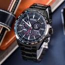 Citizen CB5835-83E Eco-Drive Radio-Controlled Perpetual Calendar IP Black Watch