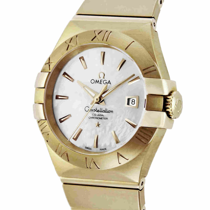 OMEGA Constellation Automatic 18kt Yellow Gold Ladies Watch 123.50.31.20.05.002