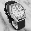 SAN MARTIN SN0102-G Seagull Automatic White Dial 37mm 5ATM Men's Dress Watch