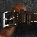 SAN MARTIN SN034-G3 RONDA 6004 Quartz Black Dial 37mm 20ATM Men's Pilot Watch