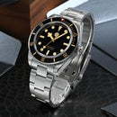 SAN MARTIN SN008-G BB58 PT5000 藍寶石 40mm 陶瓷圈 200M防水 機械錶