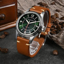 SAN MARTIN SN0108-G2 Automatic Enamel Dial 38.5mm 10ATM BGW-9 Light Pilot Watch