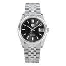 SAN MARTIN SN058-G-X Classic Automatic Stainless Steel 36.5mm 10ATM Dress Watch