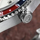 SAN MARTIN SN0005-GMT-4 Automatic Stainless Steel 40mm 20ATM Men's Diver Watch