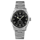 SAN MARTIN SN034-G3 RONDA 6004 Quartz Black Dial 37mm 20ATM Men's Pilot Watch