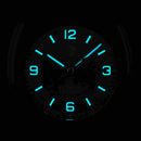 SAN MARTIN SN026-G 70's Style Automatic Stainless Steel 39.5mm 10ATM Sport Watch