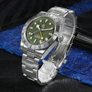 SAN MARTIN SN0054-G-C BB GMT Automatic Stainless Steel 39mm 10ATM Sport's Watch