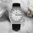 SAN MARTIN SN0102-G Seagull Automatic White Dial 37mm 5ATM Men's Dress Watch