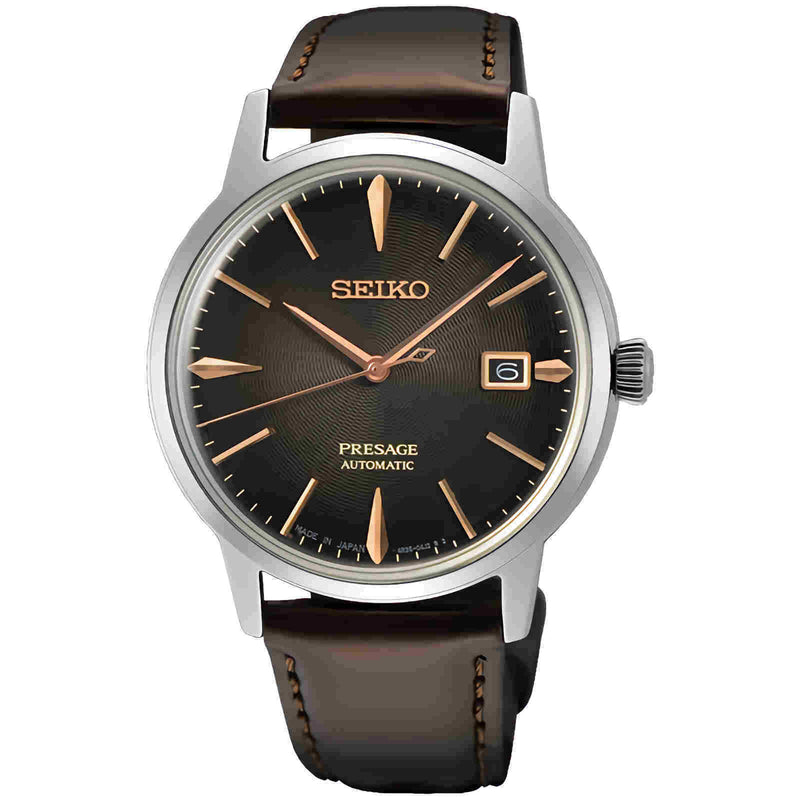 SEIKO Presage SRPJ17J1 Cocktail Time Automatic Brown Dial JAPAN Watch WARRANTY