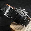 SAN MARTIN SN0101-G-JS-1 Quartz Chronograph Stainless Steel 38mm 5ATM Men Watch