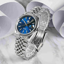 SAN MARTIN SN058-G-X Classic Automatic Stainless Steel 36.5mm 10ATM Dress Watch