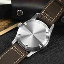 SAN MARTIN SN034-G3 RONDA 6004 Quartz Black Dial 37mm 20ATM Men's Pilot Watch