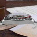 SAN MARTIN SN0005-GMT-2 Automatic Stainless Steel 40mm 20ATM Men's Diver Watch