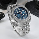SAN MARTIN SN0026-G-C GMT Automatic Stainless Steel 40mm 10ATM Men Sports Watch