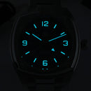 SAN MARTIN SN0026-G-C GMT Automatic Stainless Steel 40mm 10ATM Men Sports Watch