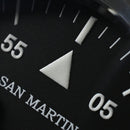 SAN MARTIN SN0034-G-B1 Miyota Automatic Stainless Steel 37mm 10 ATM Pilot Watch