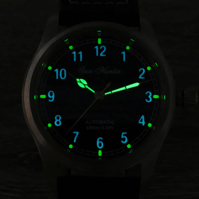 SAN MARTIN SN0034-Q-D  機械錶
