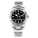 SAN MARTIN SN0054-G-B1 BB GMT Automatic Stainless Steel 39mm 10ATM Men's Watch