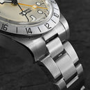 SAN MARTIN SN0054-G-B1 BB GMT Automatic Stainless Steel 39mm 10ATM Men's Watch