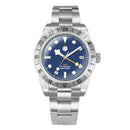 SAN MARTIN SN0054-G-C BB GMT Automatic Stainless Steel 39mm 10ATM Sport's Watch