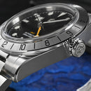 SAN MARTIN SN0054-G-C BB GMT Automatic Stainless Steel 39mm 10ATM Sport's Watch