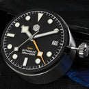 SAN MARTIN SN0054-G-C BB GMT Automatic Stainless Steel 39mm 10ATM Sport's Watch