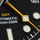 SAN MARTIN SN0054-G-C BB GMT Automatic Stainless Steel 39mm 10ATM Sport's Watch