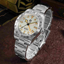SAN MARTIN SN0054-G BB GMT Automatic Stainless Steel 39mm 10ATM Men Sports Watch