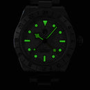 SAN MARTIN SN0054-G BB GMT Automatic Stainless Steel 39mm 10ATM Men Sports Watch