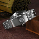 SAN MARTIN SN0054-G BB GMT Automatic Stainless Steel 39mm 10ATM Men Sports Watch