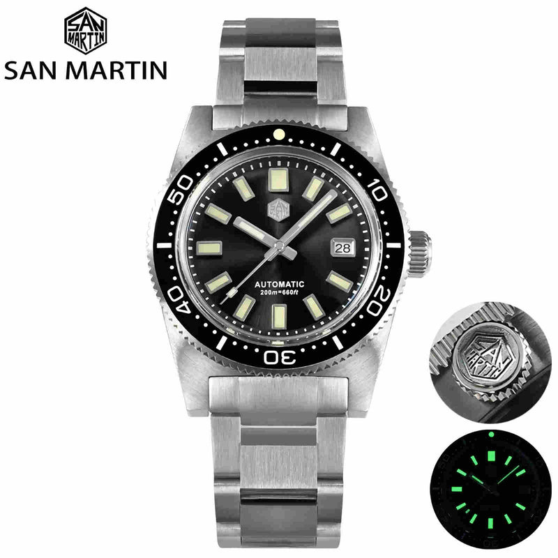 SAN MARTIN SN007-G-X PT 62MAS 機械錶