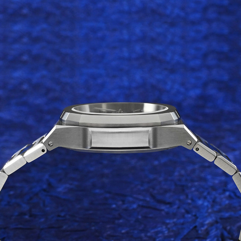 SAN MARTIN SN0075-G-B 機械錶 鋼帶